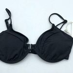 Good American Show Off Curve Bikini Top Underwire Black 2 US M Photo 0