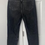 River Island Distressed Black-Washed Jeans, Size S/M Photo 3