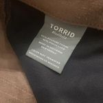 Torrid NWT 14R Brown Perfect Faux Leather Mid Rise Photo 4