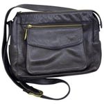 Valerie Stevens brown leather cross body bag Photo 0