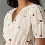 Anthropologie Anthro Velvet by Graham & Spencer Cleo Embroidered Mini Dress  Photo 2