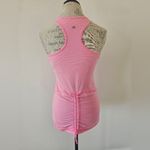 Kyodan  Pink Striped Racerback Tank With Built In Sports Bra Size Medium Photo 1