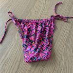 Wild Fable 🆕 Women's Side-Tie Cheeky Bikini Bottom only-Pink Floral Print XS🆕 Photo 4