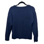 Treasure & Bond  Knit Cardigan Blazer - Navy Size S NWT Photo 4