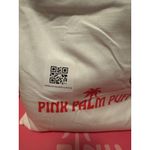 Pink Palm Puff NWT  "Hawaii Hibiscus" Hoodie in Heather Cloud Size Medium Photo 3