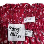 Princess Polly Rose Pink Floral Crop Top Full Skirt Set Women Size 4 | 68-15 Photo 3