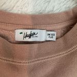 Mayfair The Label Group Self Love Club Sweatshirt Size OS Pink Photo 8