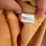 Daniel Cremieux Cremieux 100% Lyocell Tencel Nicole Women’s Blouse Large Mustard Photo 3