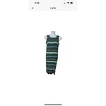 JM Collection Black Blue Summer Sleeveless Stretch Maxi Shift Dress Size 3X Photo 9