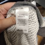 Lilla P Chunky Cowl Neck Short Sleeve Sweater Top Gray Size M Photo 6