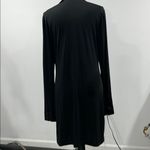 Wild Fable Black Long Sleeve Shirt Dress Photo 3