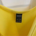 SheIn Square Neck Rib-Knit Tank Top Photo 3