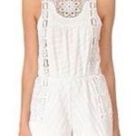 Saylor  White Playsuit Lace Romper XS Photo 0