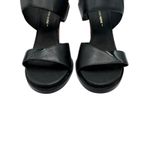 United Nude Shoes Women 9 Black Delta Run Patent Leather Red Gem Block Heel Photo 4