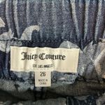 Juicy Couture  Blue Floral Skinny Jeans Photo 3