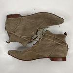 Elizabeth and James Size 8.5 B Bootie E-Camo Lace Around Suede Tan Stone Women’s Photo 3