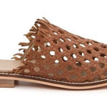 Free People  Mirage‎ woven mule tan SZ 37 Photo 0