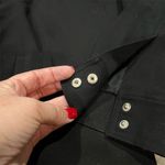 Grace Dane Lewis Women's Black Cropped Jacket Size 12 Casual Button Photo 5