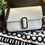 Marc Jacobs Authentic MARC JACOB Bicolor leather magnetic flap 2 straps shoulder/Crosby Photo 2