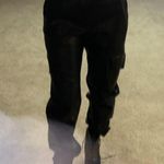 ZARA faux leather jogger fit pants. S Photo 1