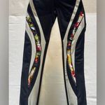 FILA Women’s Sport Leggings XS Black w/ Color Block Multi & White/Silver Photo 0
