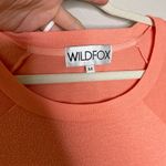 Wildfox Paws Camden Top Size Medium 70's Lipstick Short Sleeve Coral Sz M Photo 4