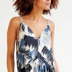 Go Silk Go Dolce Vita Mini Dress in Navy Size Extra Small White Photo 0