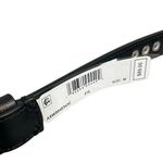 All Saints Silver Studded Black Leather Belt 32”- 36” Adjustable Length $89 New Photo 5