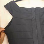 Tadashi Shoji Black Off Shoulder Dress size M Photo 9