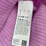 Hugo Boss NWT  mock neck sweater sz L light purple pink Photo 5