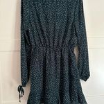 Showpo  Worlds Away Green White Polka Dot Ruffle Mini Dress NWT Size 2 Photo 2