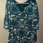 st. john's bay Paisley Top | 2X Photo 0