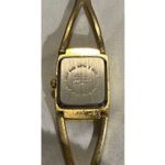 Gloria Vanderbilt Square Face Two Tone Bracelet Tank Watch Women Photo 2