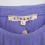 XIRENA Meriden Gauze Midi Dress Lavender Purple Strappy Tiered Hem Size L Size L Photo 2