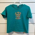 Vintage Horse Baby Tee Green Size XS Photo 1