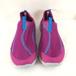 Womens Slip On Sneakers Mesh Breathable Athletic 7 Purple Photo 1