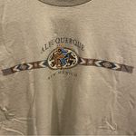 Delta Y2K-ish Albuquerque NM southwest t-shirt tan camel travel aztec  Pro Photo 5