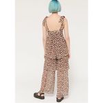 Urban Outfitters UO Inge Floral Tiered Chiffon Ruffle Overall Jumpsuit Size L Photo 9