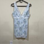 Hello Molly NWT  COQUETTE LOVER LACE MINI DRESS BLUE size 4 Photo 2