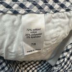 Maurice's Navy & White Gingham Shorts, Women's Size 7/8 Photo 4