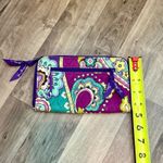 Vera Bradley  floral paisley zip wallet Photo 2