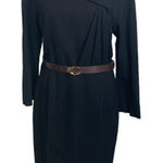 Neiman Marcus #250  Heavy Stretch Knit Midi Dress Photo 0