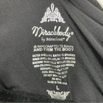 MiracleSuit Miraclebody 3/4 Sleeve Black Top Blouse Size LARGE Photo 3
