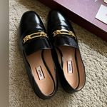 Bally Darcie Loafers Flats Black Bovine Patent Leather Size 36/5.5 Photo 6