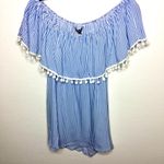 Unique spectrum  Off the Shoulder Pom Pom Top Size Small Photo 3