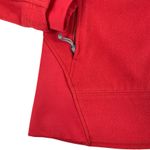 Columbia Fleece Hooded Full Zip Jacket Women M Red Outdoor Everyday Travel Work Photo 6