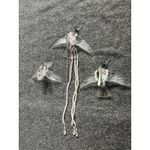 Women headwear fringe‎ bridal wedding dress hair accessories magpie set White Photo 4