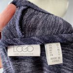 LOGO By Lori Goldstein LOGO Lori Goldstein Medium charcoal waterfall drape front vest Photo 8