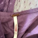 Free People Women Ellie Sheer Mesh Long Sleeve Crop Blouse Top Photo 7