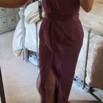 Vera Wang Plumb Dress Photo 0